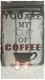 Houten tekstbord COFFEE - 1 - Thumbnail