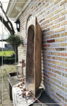 Oud houten trog (L120cm) - 3