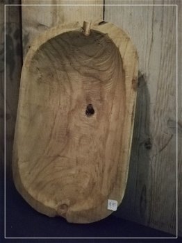 Klein houten trogje (L31cm) - 4