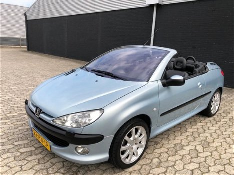 Peugeot 206 CC - 2.0-16V Roland Garros, LEER, CLIMA, NAP, STOELVERWARMING, NW APK - 1