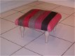 Footstool KELIM - Mesin 1/19 - 703 donker noten - Nieuw !! - 3 - Thumbnail