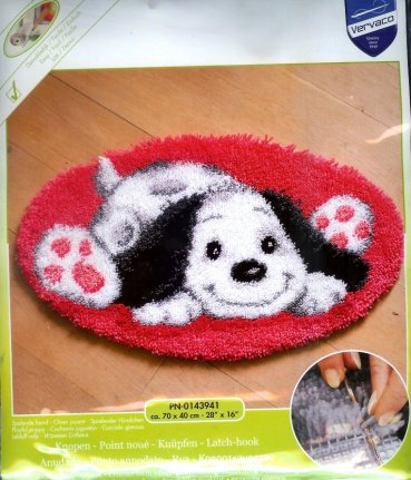 VERVACO KNOOPPAKKET (SMYRNA) KLEEDJE LIEF HONDJE - nr. 1