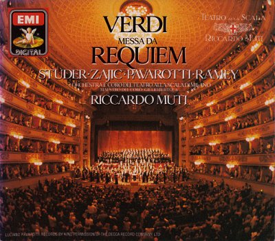 Riccardo Muti - Verdi*, Studer* • Zajic* • Pavarotti* • Ramey*, Orchestra* E Coro Del Teatro Alla - 1