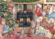 Falcon de Luxe - Christmas Cats - 500 Stukjes - 1 - Thumbnail