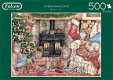 Falcon de Luxe - Christmas Cats - 500 Stukjes - 2 - Thumbnail