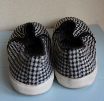 Sneakers pied de poule motief - maat 41 - 4