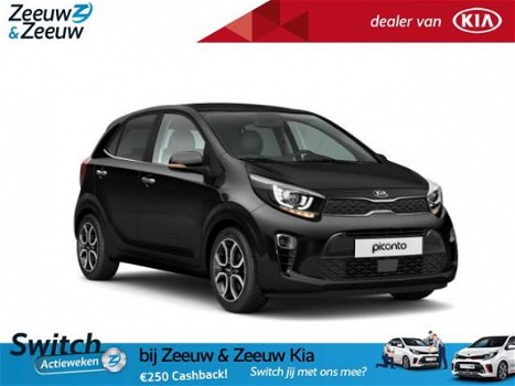 Kia Picanto - 1.0 DynamicLine *Nu direct leverbaar* | NAVIGATIE | ACHTERUITKIJKCAMERA | CRUISE CONTR - 1