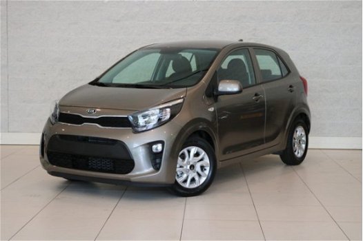 Kia Picanto - 1.0 CVVT Dynamicline ex metallic lak * navi / achtr.cam / airco / cruise control / ele - 1