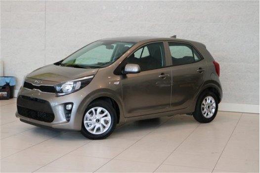 Kia Picanto - 1.0 CVVT Dynamicline ex metallic lak * navi / achtr.cam / airco / cruise control / ele - 1