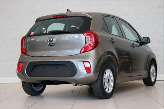 Kia Picanto - 1.0 CVVT Dynamicline ex metallic lak * navi / achtr.cam / airco / cruise control / ele - 1