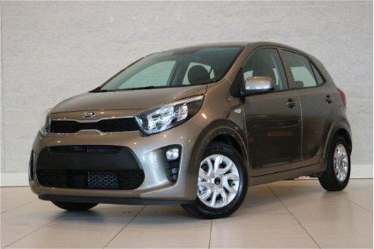 Kia Picanto - 1.0 CVVT Dynamicline ex metallic lak * navi / achtr.cam / airco / cruise control / ele - 1