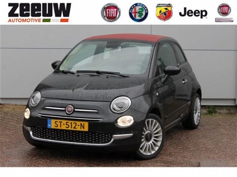 Fiat 500 C - TwinAir Turbo Lounge 80PK Apple Carplay Navi PDC Cruise - 1