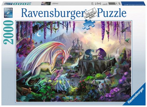 Ravensburger - Dragon Valley - 2000 Stukjes Nieuw - 2