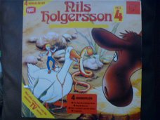 Nils Holgersson - deel 4 - kinderLP  4 hoorspelen