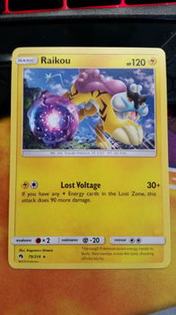 Raikou 79/214 Rare Lost Thunder - 1