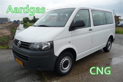 Volkswagen Transporter Kombi - 9 zits AARDGAS 2.0 L1H1 7-2011 - 1