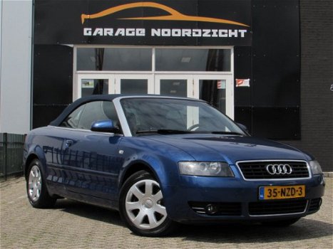 Audi A4 Cabriolet - 2.4 V6 Pro Line LEDER|CRUISE CONTROL|ECC/AIRCO|PDC VOOR+ACHTER|ELEKTRISCHE KAP|L - 1