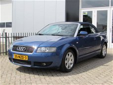 Audi A4 Cabriolet - 2.4 V6 Pro Line LEDER|CRUISE CONTROL|ECC/AIRCO|PDC VOOR+ACHTER|ELEKTRISCHE KAP|L