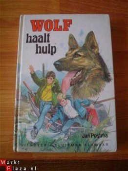 reeks Wolf de speurhond door Jan Postma - 2