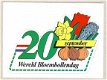 Sticker van Wereld Bloembollendag - 1 - Thumbnail