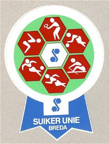 Sticker van Suiker Unie Breda