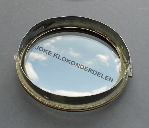 Pendule deur = bol geslepen glas = 39982 - Afbeelding 3