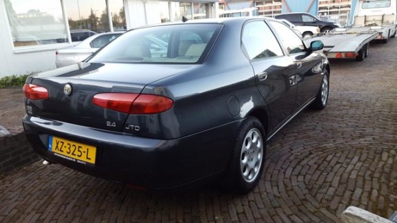 Alfa Romeo 166 - 2.4 JTD 1E Eig. Excellent mooie fiscaal bijtellingsvriendelijke auto incl. € 1032 B - 1