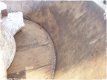 Stoere ronde houten Nepalese schaal - 1 - Thumbnail