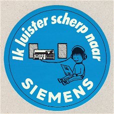 Sticker van Siemens (radio's)