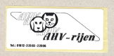 Sticker van AHV - Rijen - 1 - Thumbnail