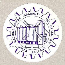 Sticker van Machinefabriek Brabant BV Breda (02)