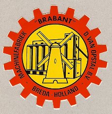 Sticker van Machinefabriek Brabant BV Breda