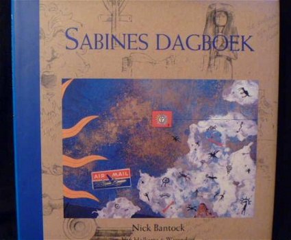 Sabines Dagboek - Nick Bantock - gebonden - 1e druk - 1