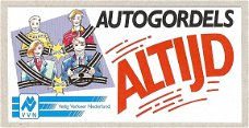 Sticker : Autogordels Altijd