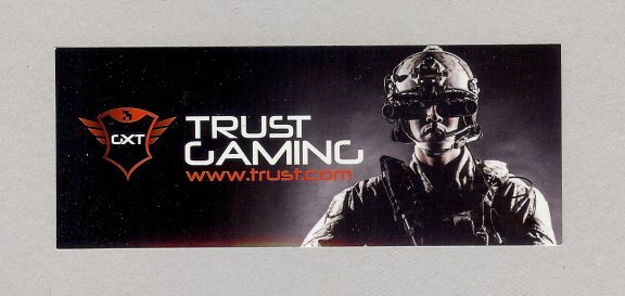 trust gaming Sticker