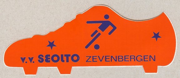 Sticker van voetbalvereniging Seolto uit Zevenbergen - 1