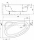 Sanifun inbouw hoekbad Bastiaan L 1500 x 1000 - 2 - Thumbnail