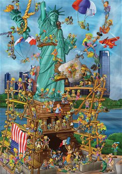 D-Toys - Statue of Liberty - 1000 Stukjes - 1
