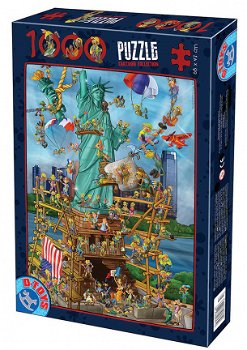 D-Toys - Statue of Liberty - 1000 Stukjes - 2