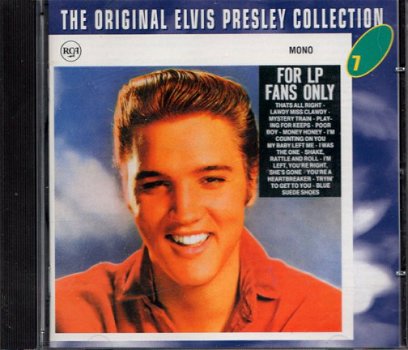 Elvis Presley ‎– For LP Fans Only (CD) 7 - 1