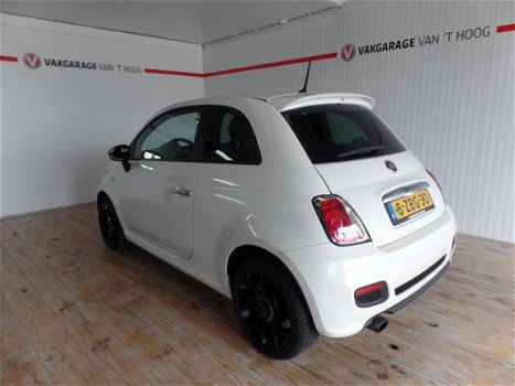 Fiat 500 - Turbo 500S, AIRCO, 16' LM VELGEN, HALF LEDER - 1