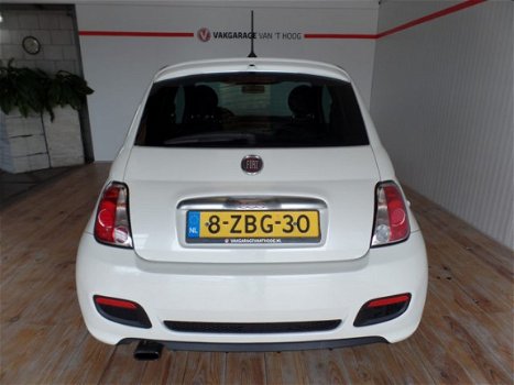 Fiat 500 - Turbo 500S, AIRCO, 16' LM VELGEN, HALF LEDER - 1