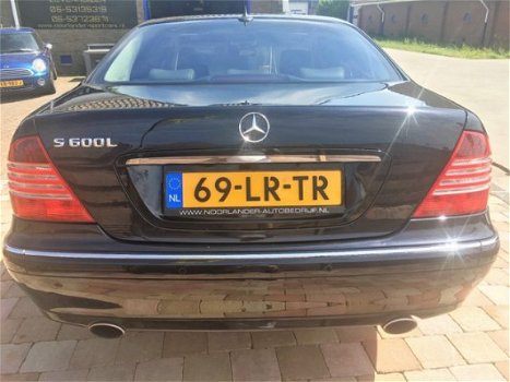 Mercedes-Benz S-klasse - S-600 L V12 Bi-Turbo NL Auto YoungTimer - 1