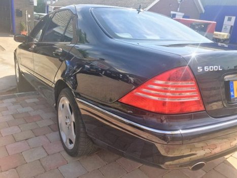 Mercedes-Benz S-klasse - S-600 L V12 Bi-Turbo NL Auto YoungTimer - 1