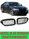 Bmw 5 Serie G30 G31 M5 Sport Nieren / Grill Hoogglans Zwart M Performance Enkel Spijl - 1 - Thumbnail