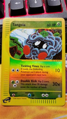 Tangela 112/147 (reverse) Aquapolis  nearmint