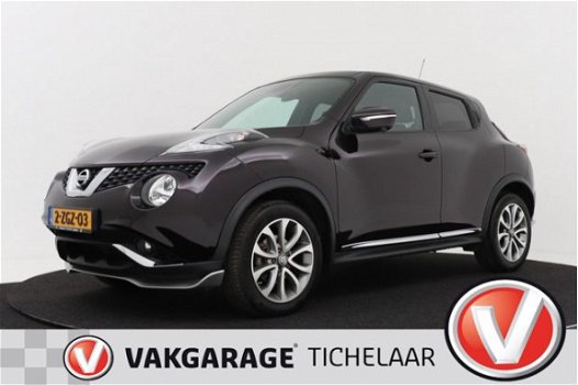 Nissan Juke - 1.2 DIG-T S/S Tekna | Leer | 360 camera | Panoramadak - 1