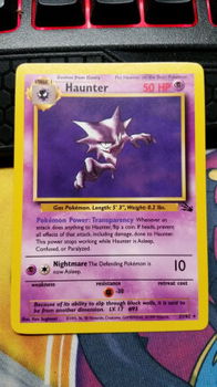 Haunter 21/62 Rare Fossil nm - 1