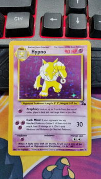 Hypno 8/62 Holo Fossil nearmint - 1