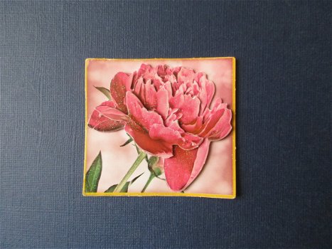 b294 Kant en klaar 3d plaatje, bloemen - 1